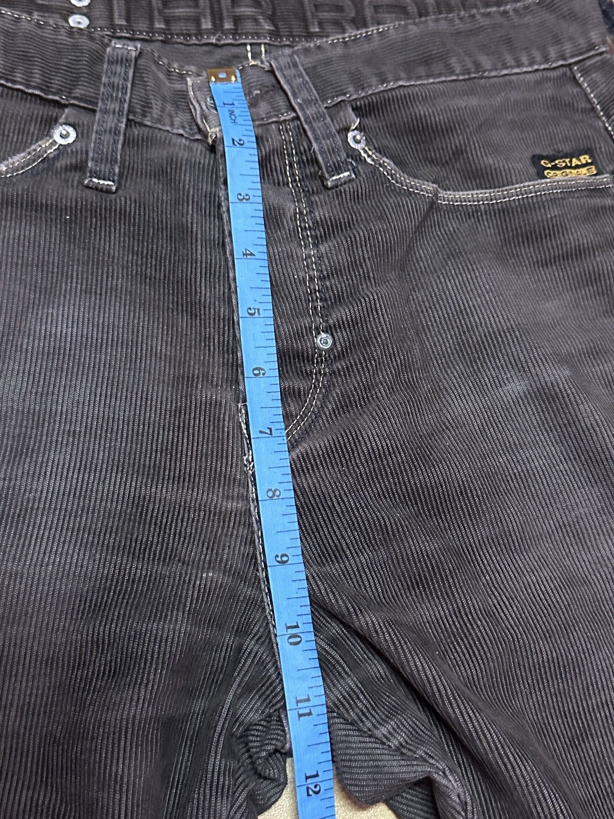 G-Star × Vintage Rare🔥G Star Raw Corduroy Denim Size US 31 - 13 Thumbnail