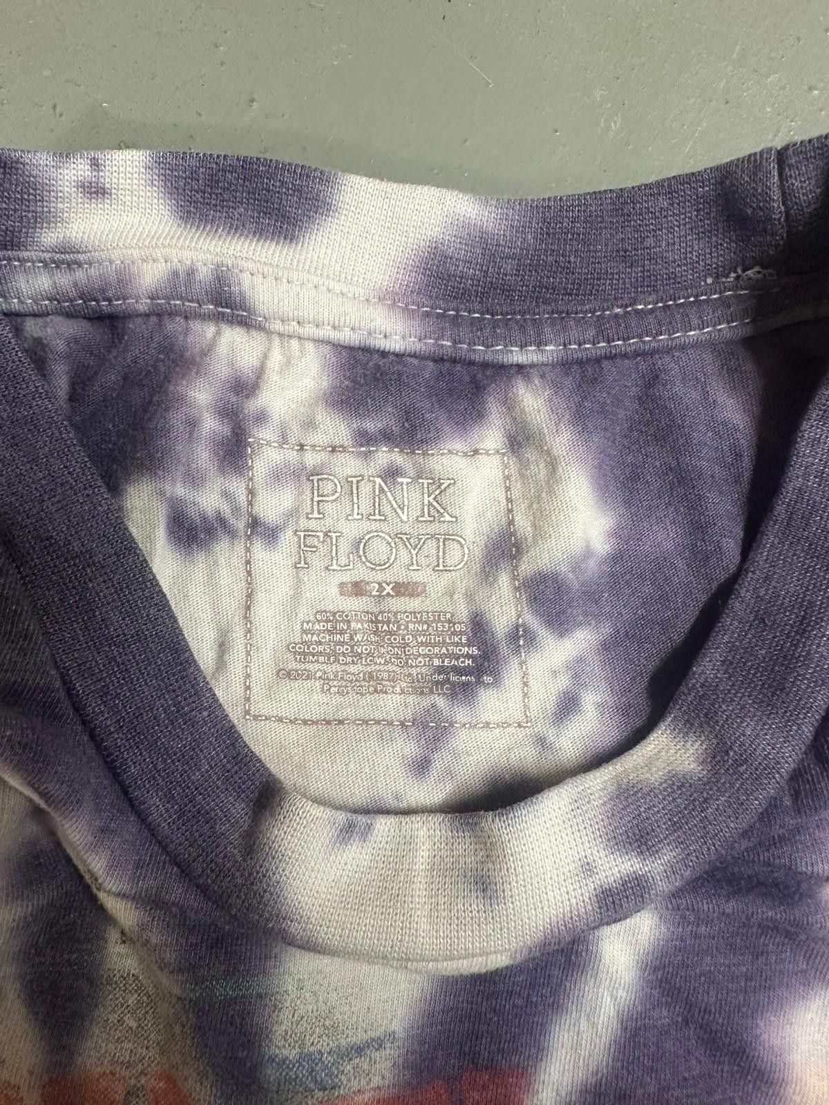 Pink Floyd Pink Floyd Tie-Dye T-Shirt - 1970 Fillmore East Design Size US XXL / EU 58 / 5 - 3 Thumbnail