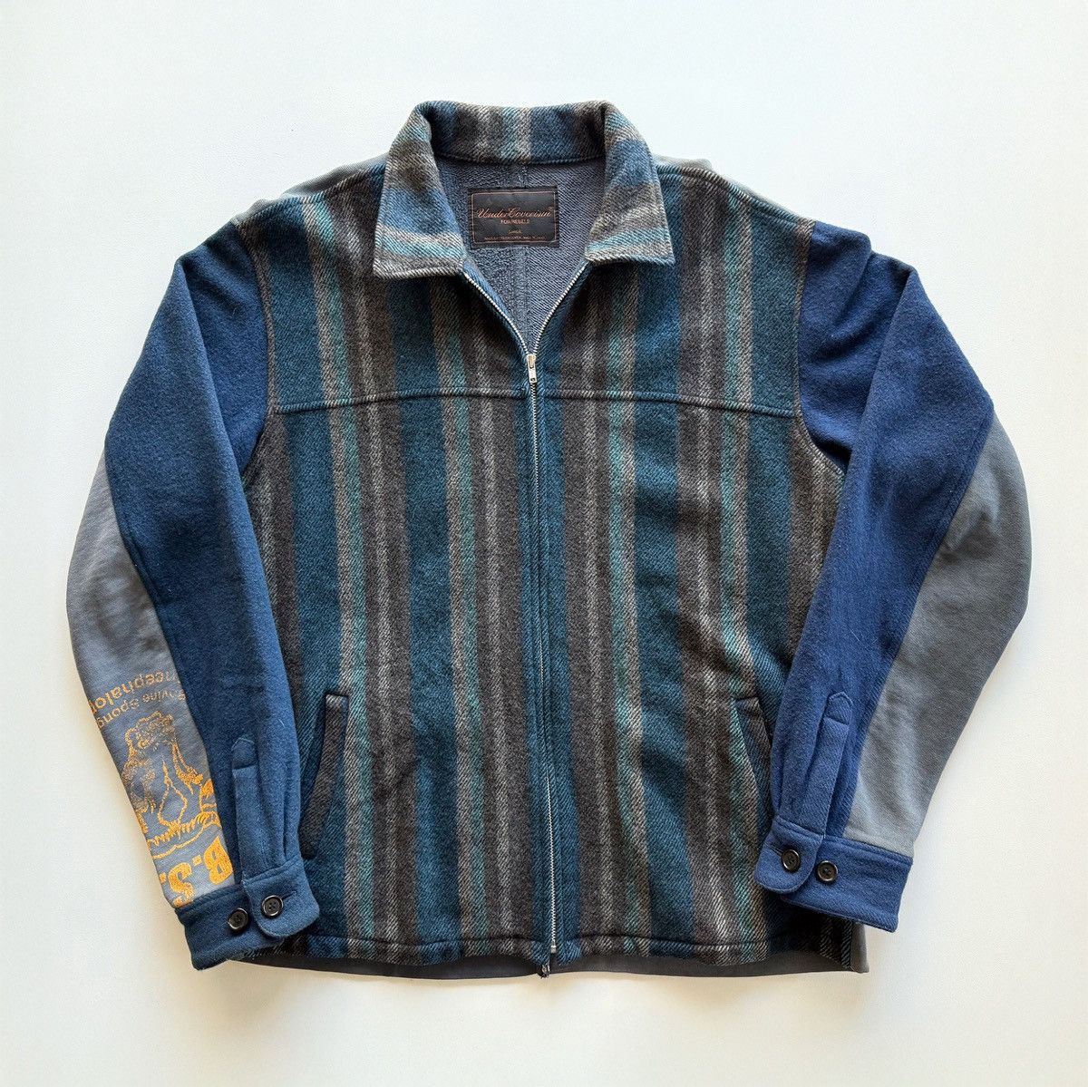 Undercover AW03 Paper Doll Hybrid Reconstructed Wool Jacket Size US L / EU 52-54 / 3 - 5 Thumbnail