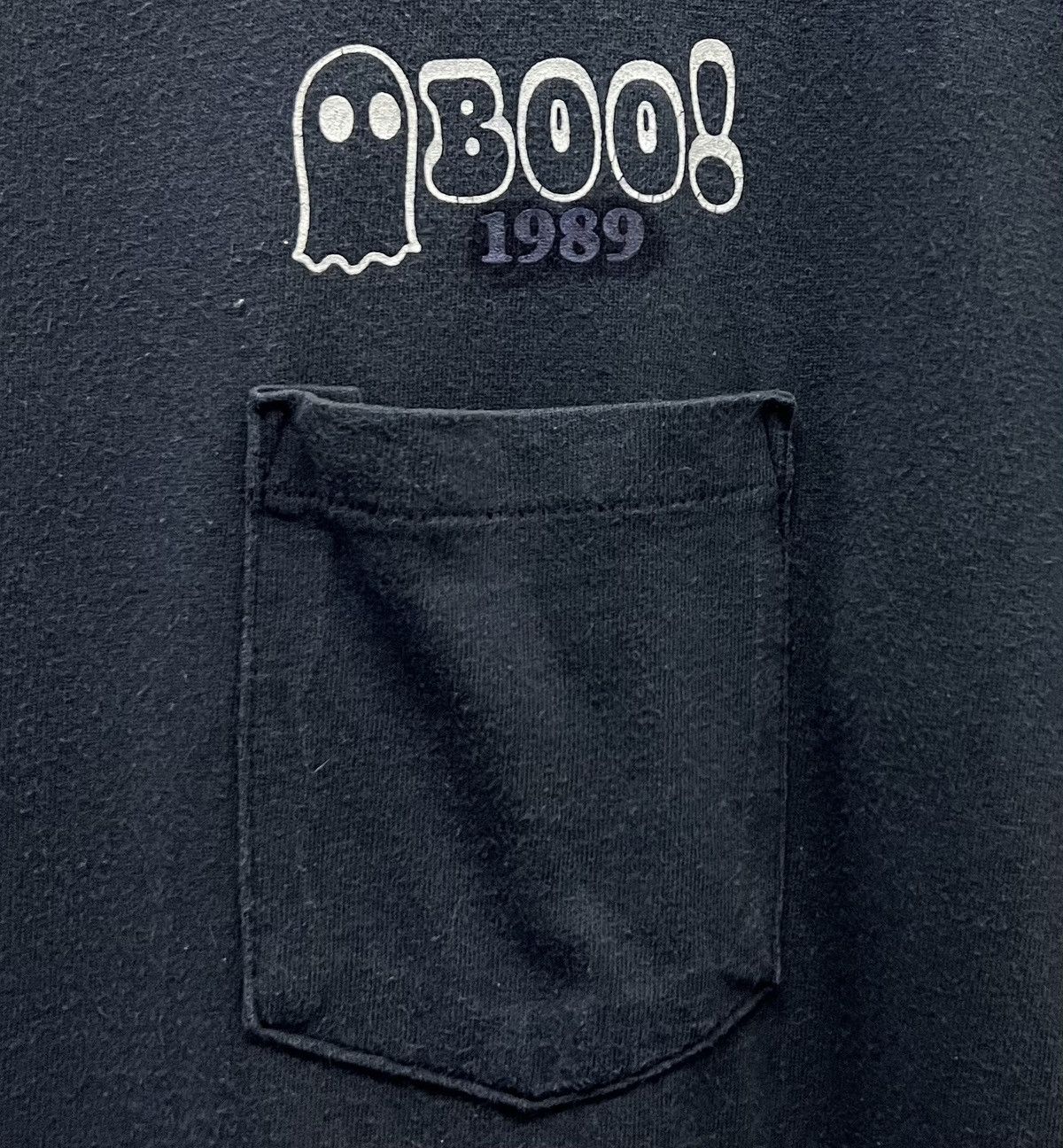 Vintage VINTAGE BOO! 1989 HAPPY HALLOWEEN MADE IN USA SHIRT Size US XL / EU 56 / 4 - 4 Thumbnail