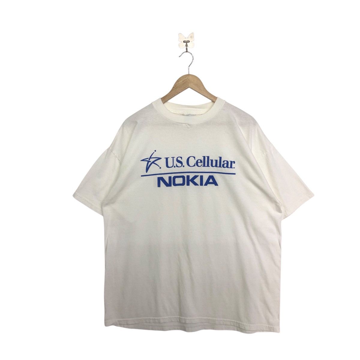 Vintage VINTAGE NOKIA U.S. CELLULAR TSHIRT Size US XL / EU 56 / 4 - 1 Thumbnail