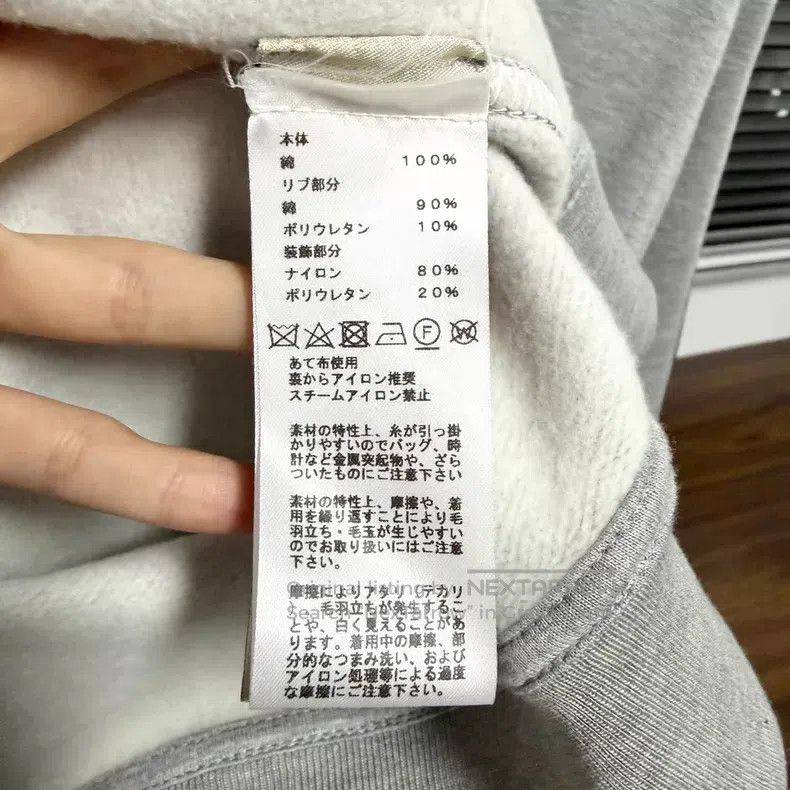 Hermes Hermes Grey Hoodie, Classic Model, H-Striped Logo on Both Size M / US 6-8 / IT 42-44 - 4 Thumbnail
