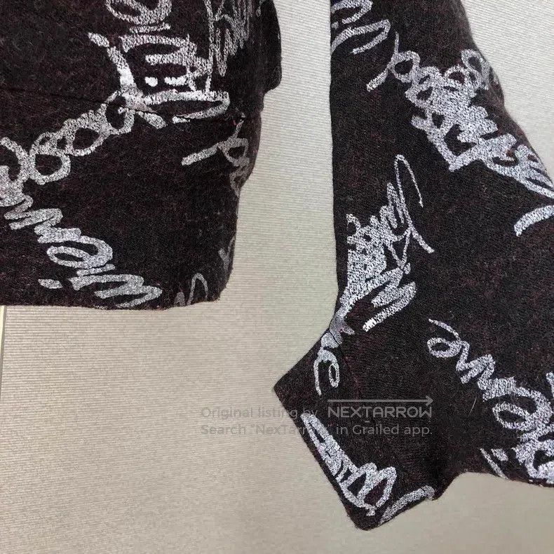 Vivienne Westwood Vivienne Westwood Black witch slant angle letter graffiti Size M / US 6-8 / IT 42-44 - 5 Thumbnail