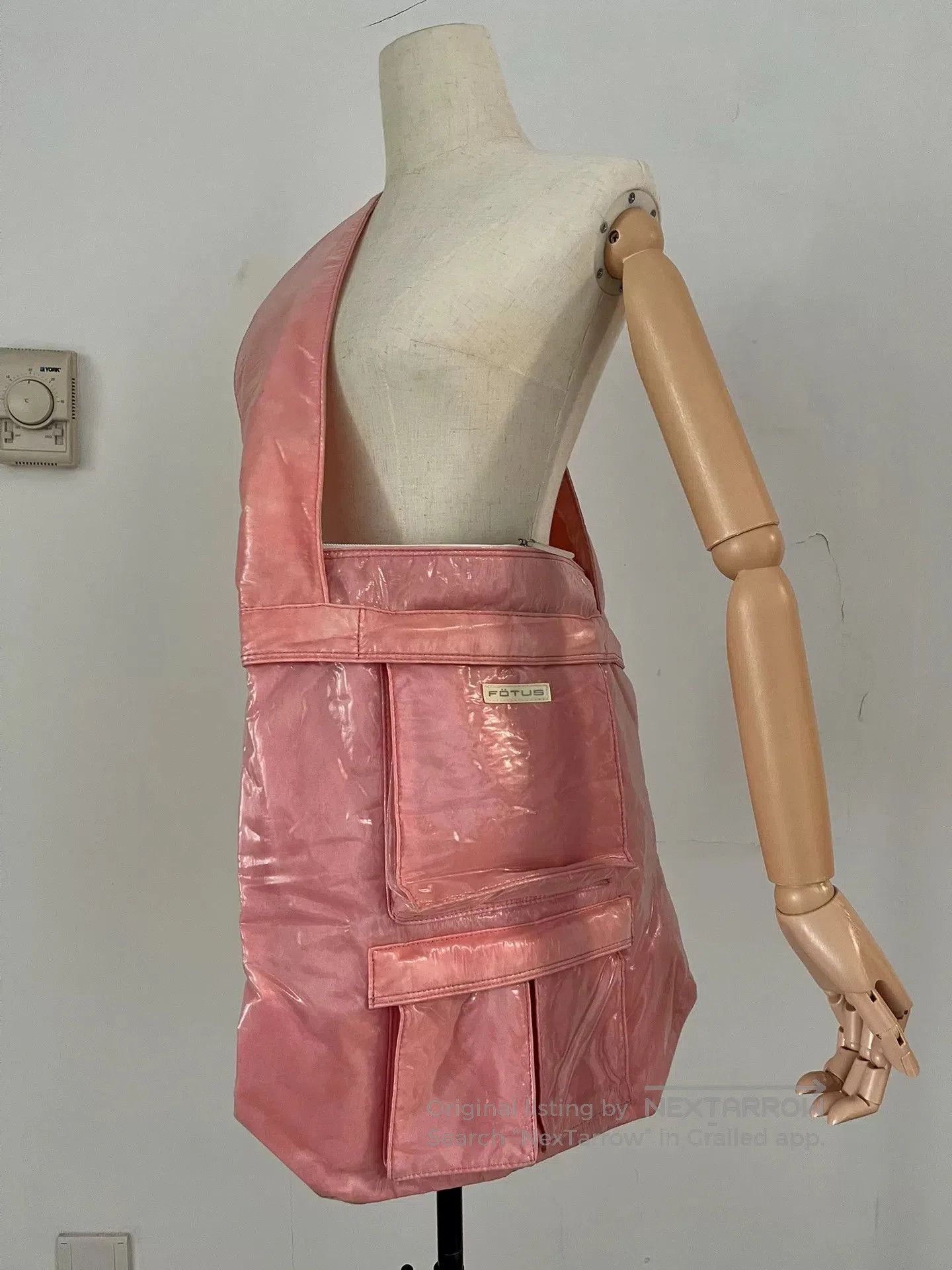 Fotus Pink Crossbody Bag.