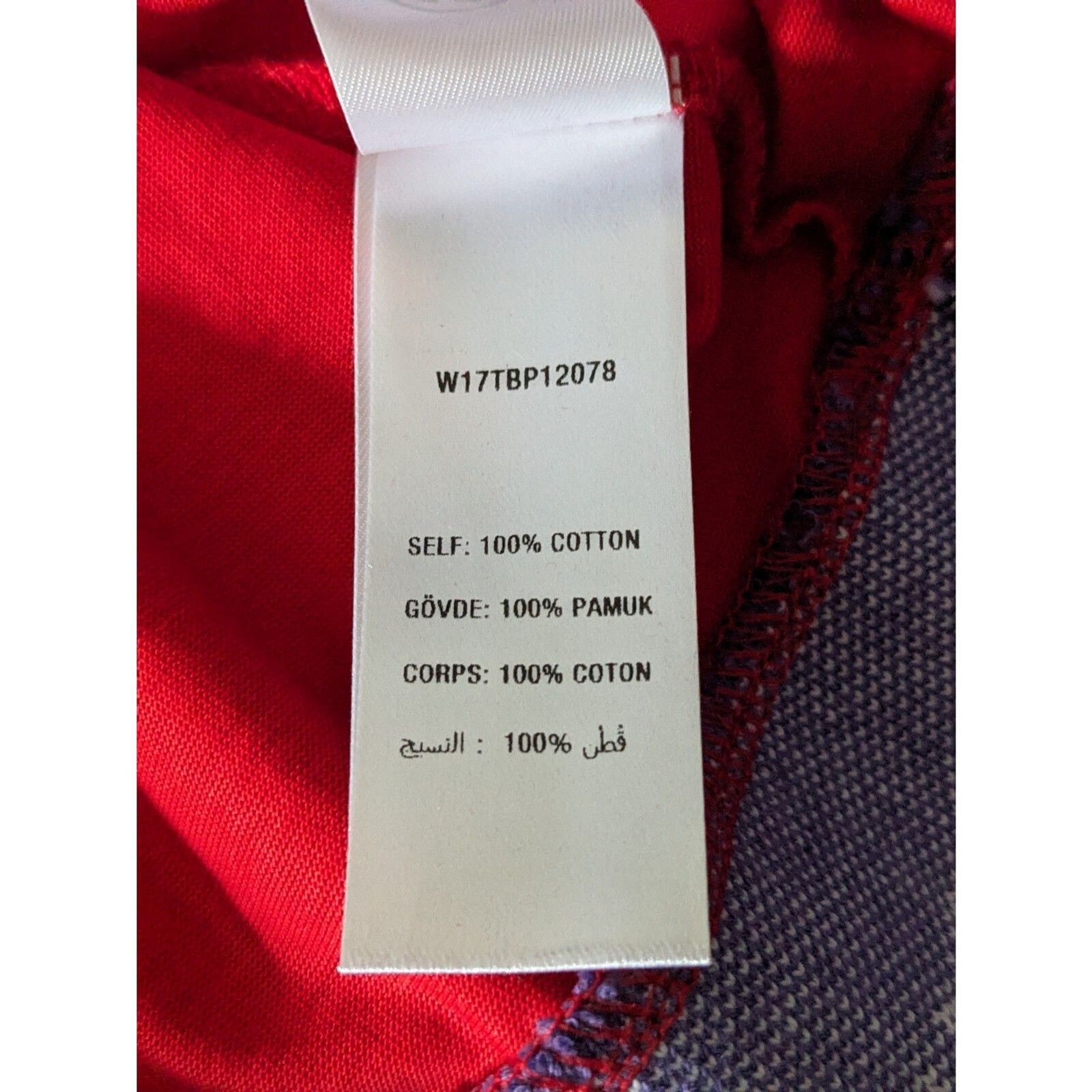 Opening Ceremony Opening Ceremony Red Cropped Shirt Medium | Stylish Modern Size M / US 6-8 / IT 42-44 - 5 Thumbnail