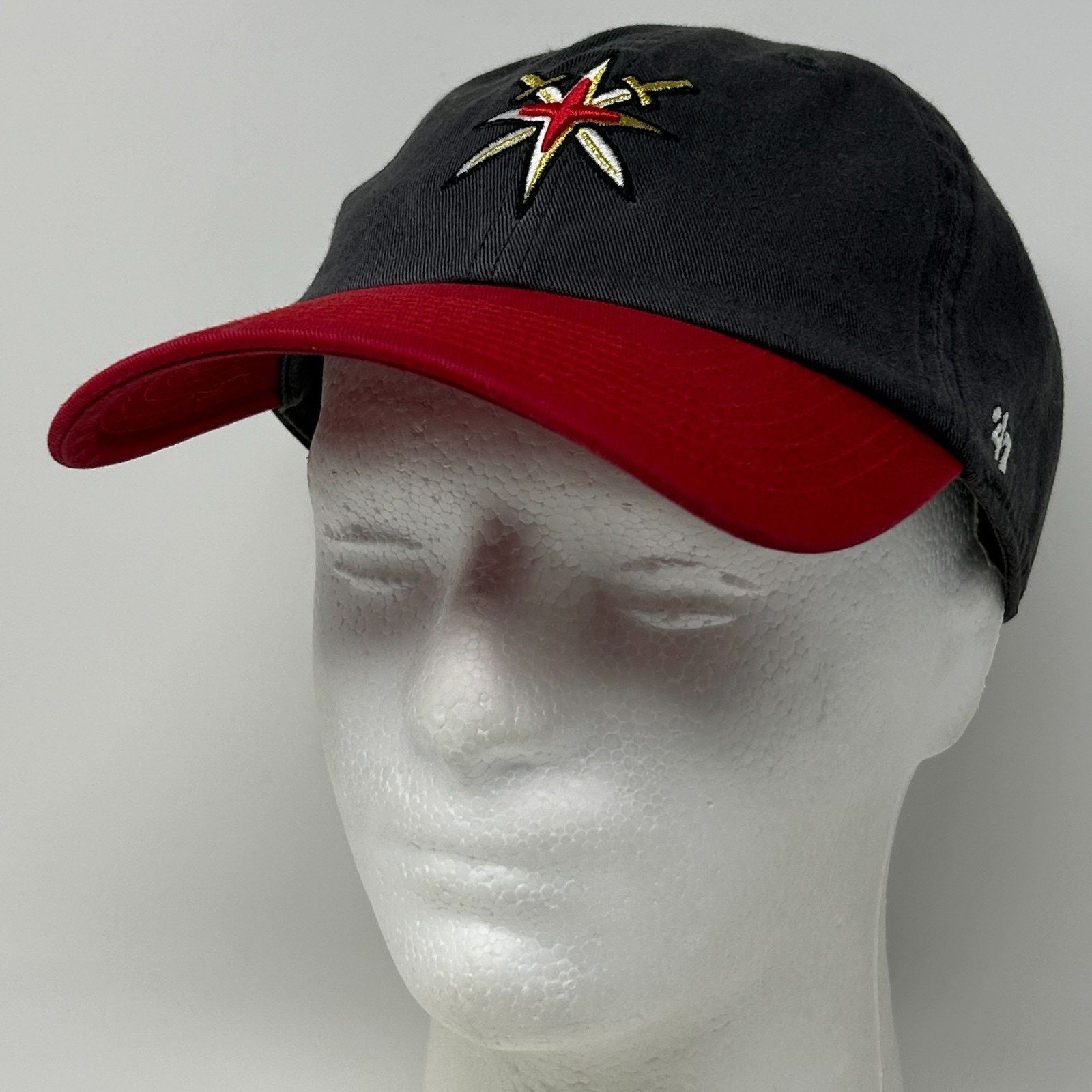 47 Brand Las Vegas Golden Knights Dad Hat Baseball Cap NHL Gray Size ONE SIZE - 9 Thumbnail