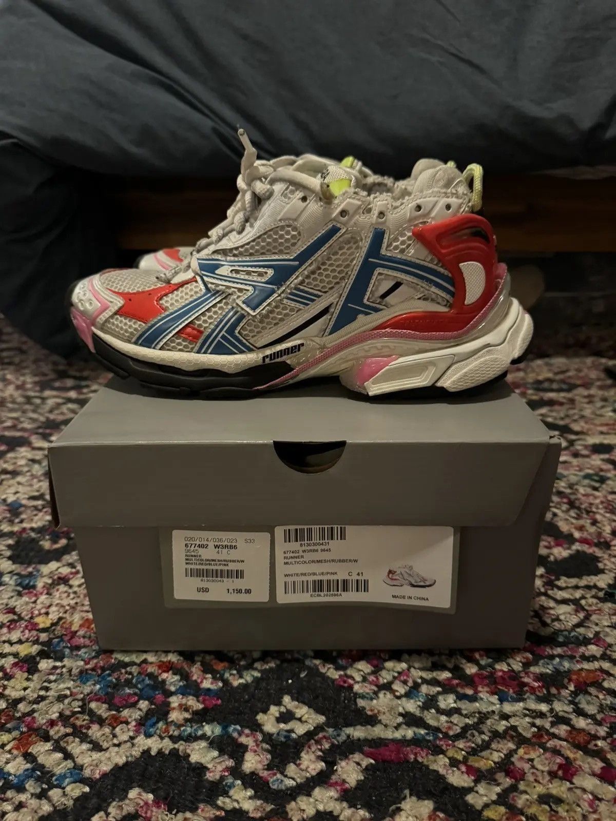 Balenciaga Balenciaga Runners Size US 8 / EU 41 - 2 Thumbnail