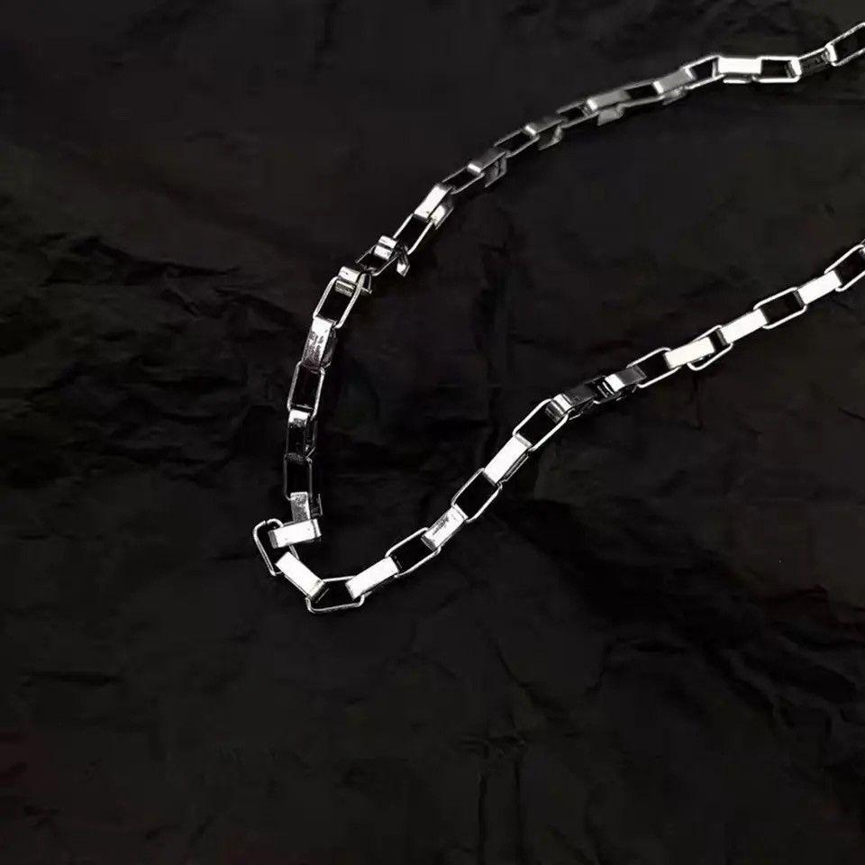Jewelry Stainless Steel Chain Male Necklace Size ONE SIZE - 2 Thumbnail