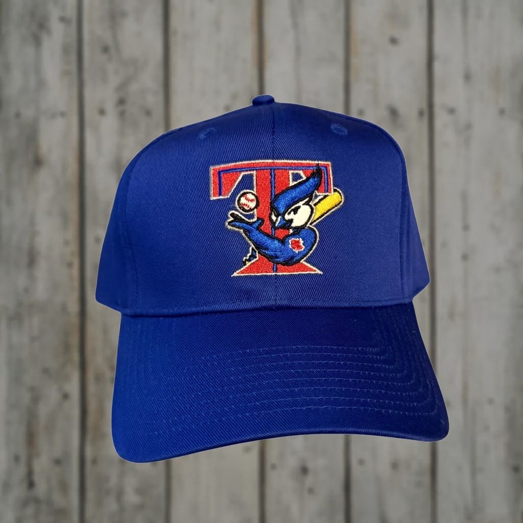MLB VINTAGE Toronto Blue Jays Hat Mens OSFM Blue Snapback MLB Outdoor Cap Continuous Size ONE SIZE - 1 Thumbnail