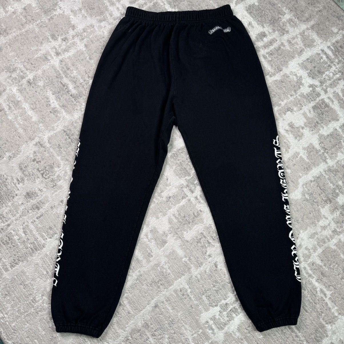Chrome Hearts Letters scroll logo sweatpants Size US 36 / EU 52 - 1 Thumbnail