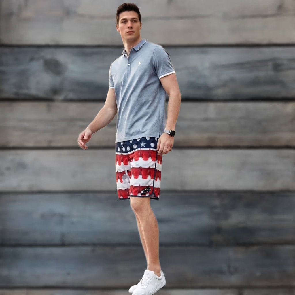 O'Neill O'Neill Boardshorts Mens 30 Swim Trunks Shorts Multicolor Solid Drawstring Outdoor 2000s Mens Size US 30 / EU 46 - 1 Thumbnail