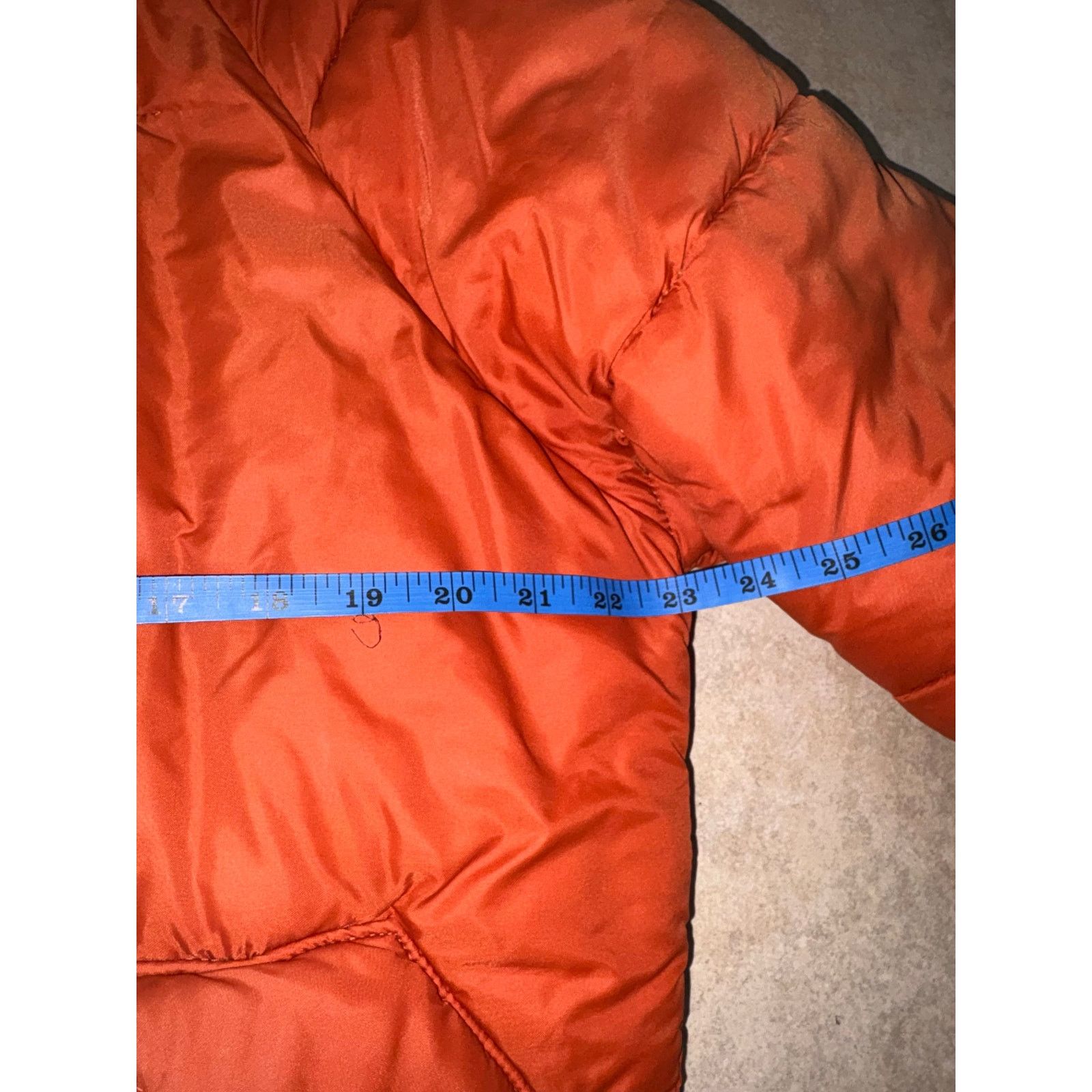 Vintage Vintage puffer zip jacket orange waterproof polyester M Size US M / EU 48-50 / 2 - 7 Thumbnail