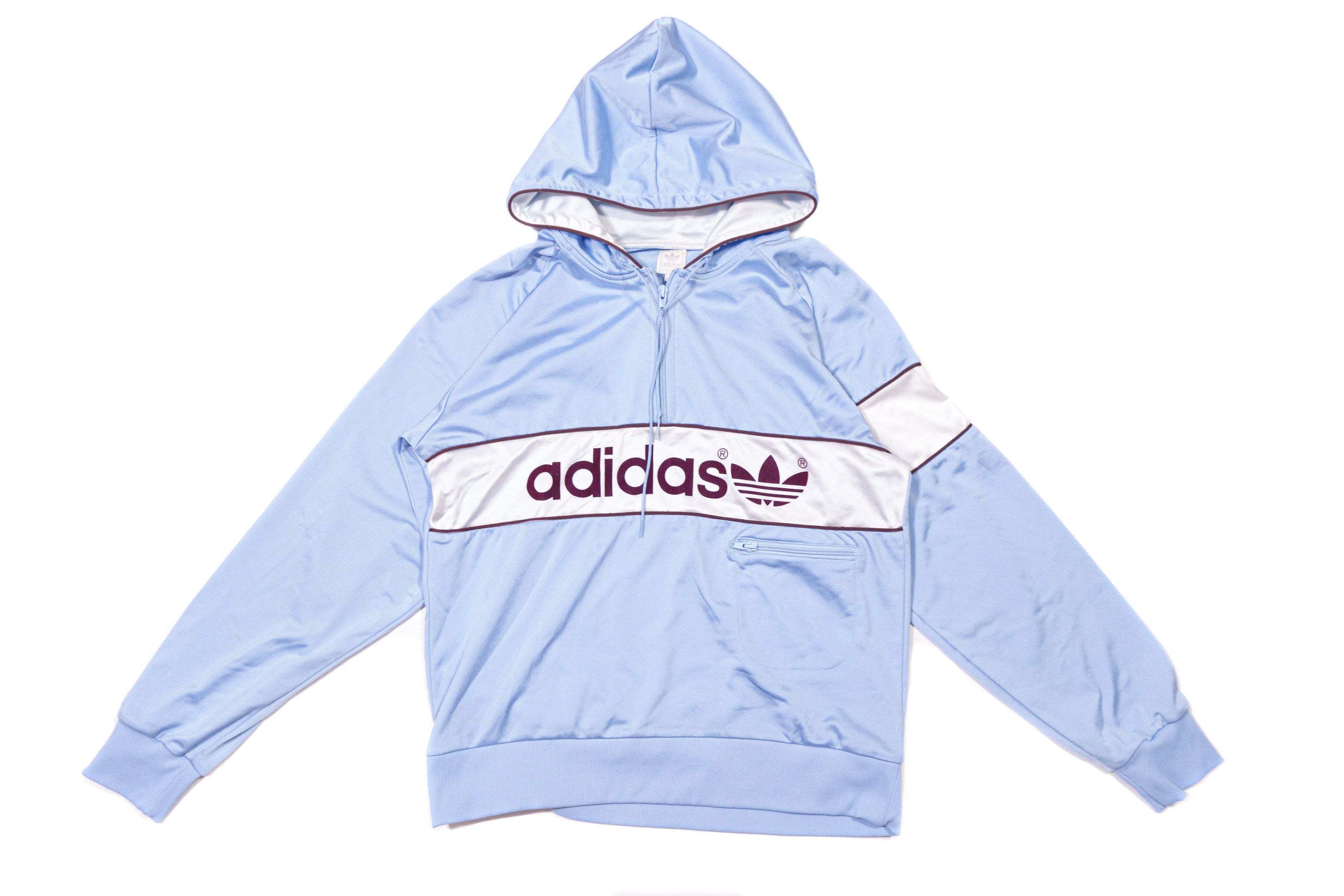 Adidas 2002 Big Logo Hoodie Size US M / EU 48-50 / 2 - 1 Thumbnail
