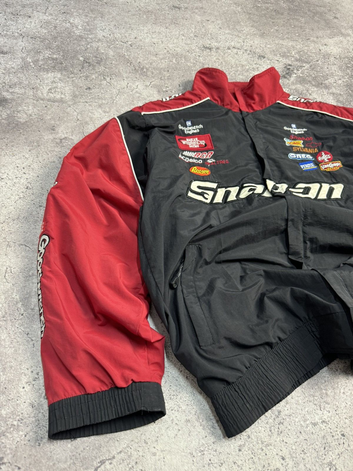 Formula 1 × NASCAR Vintage NASCAR Snap-On Racing Jacket Formula1 Streetwear Y2K Size US XL / EU 56 / 4 - 3 Thumbnail