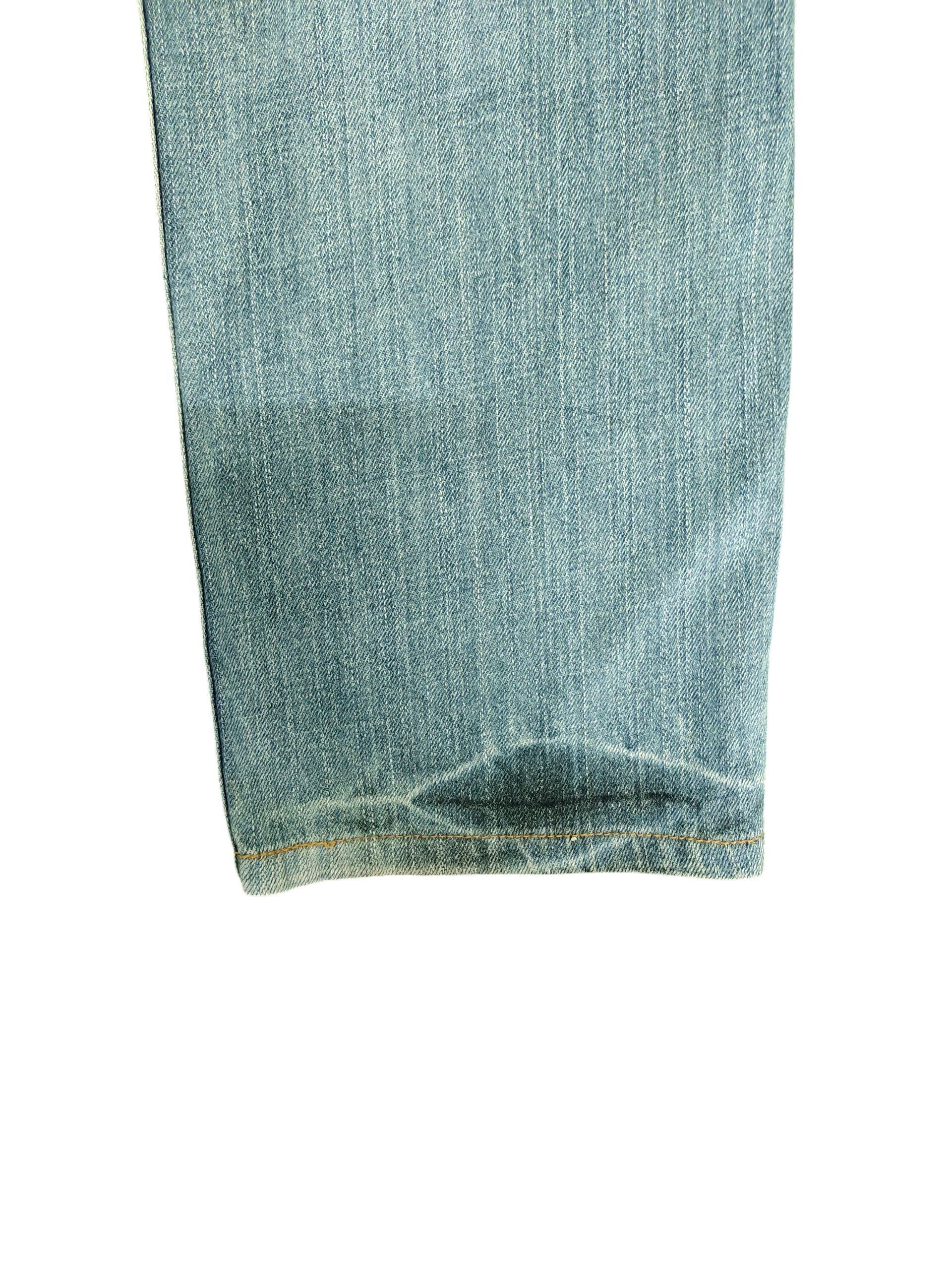 Kapital Japanese Brand Dominate Double Waist Clawmark Denim Jeans Size US 30 / EU 46 - 5 Thumbnail