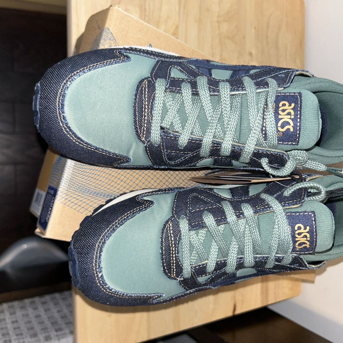 Asics Gel Lyte 5 Modern Patchwork Pack - Ivy-1201A823-400 Size 7.5 Size US 7.5 / EU 40-41 - 8 Thumbnail