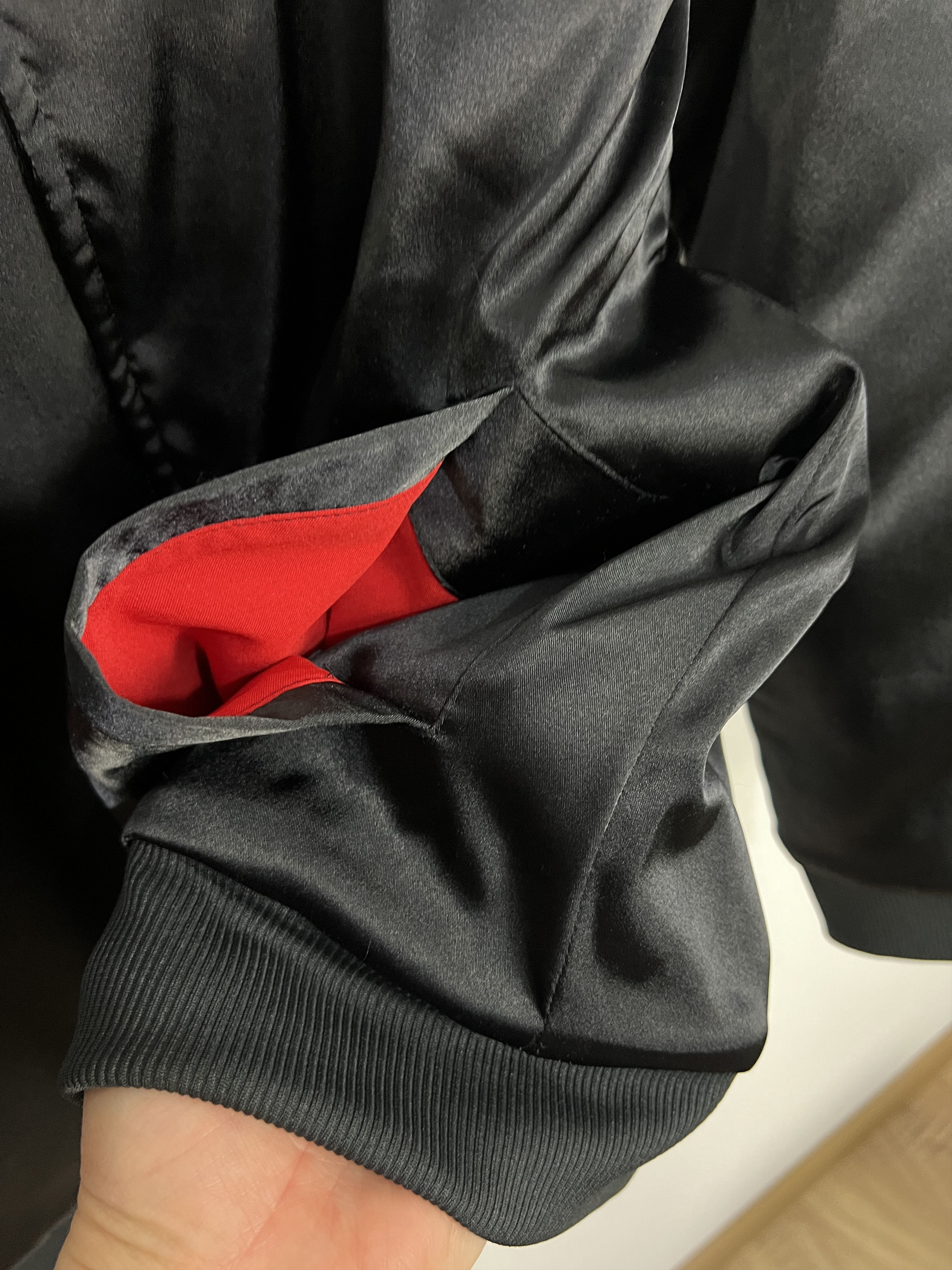 Adidas Adidas Chicago Bulls Derrick Rose Satin Bomber Jacket NBA Size US L / EU 52-54 / 3 - 6 Thumbnail