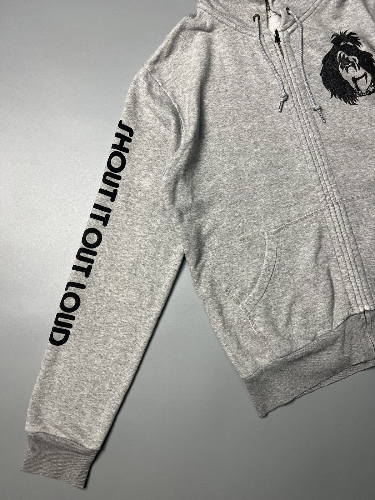 Hysteric Glamour Vintage Hysteric Glamour Kiss Band Zipper Hoodie Size US M / EU 48-50 / 2 - 10 Thumbnail
