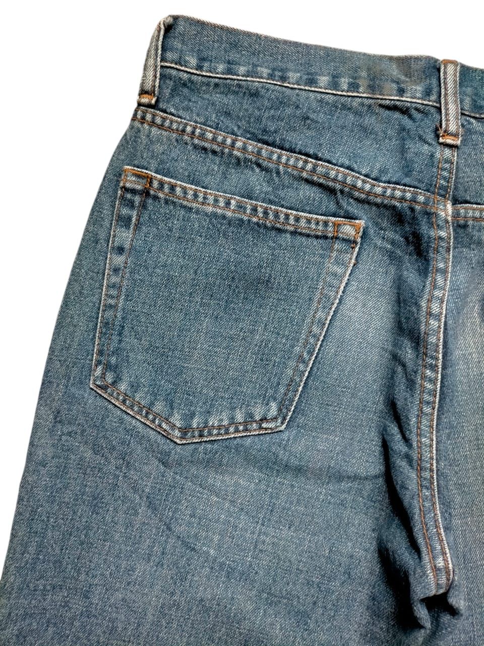 Japanese Brand Flare Jeans Bobson chesking Boot cut Denim Size US 31 - 12 Thumbnail