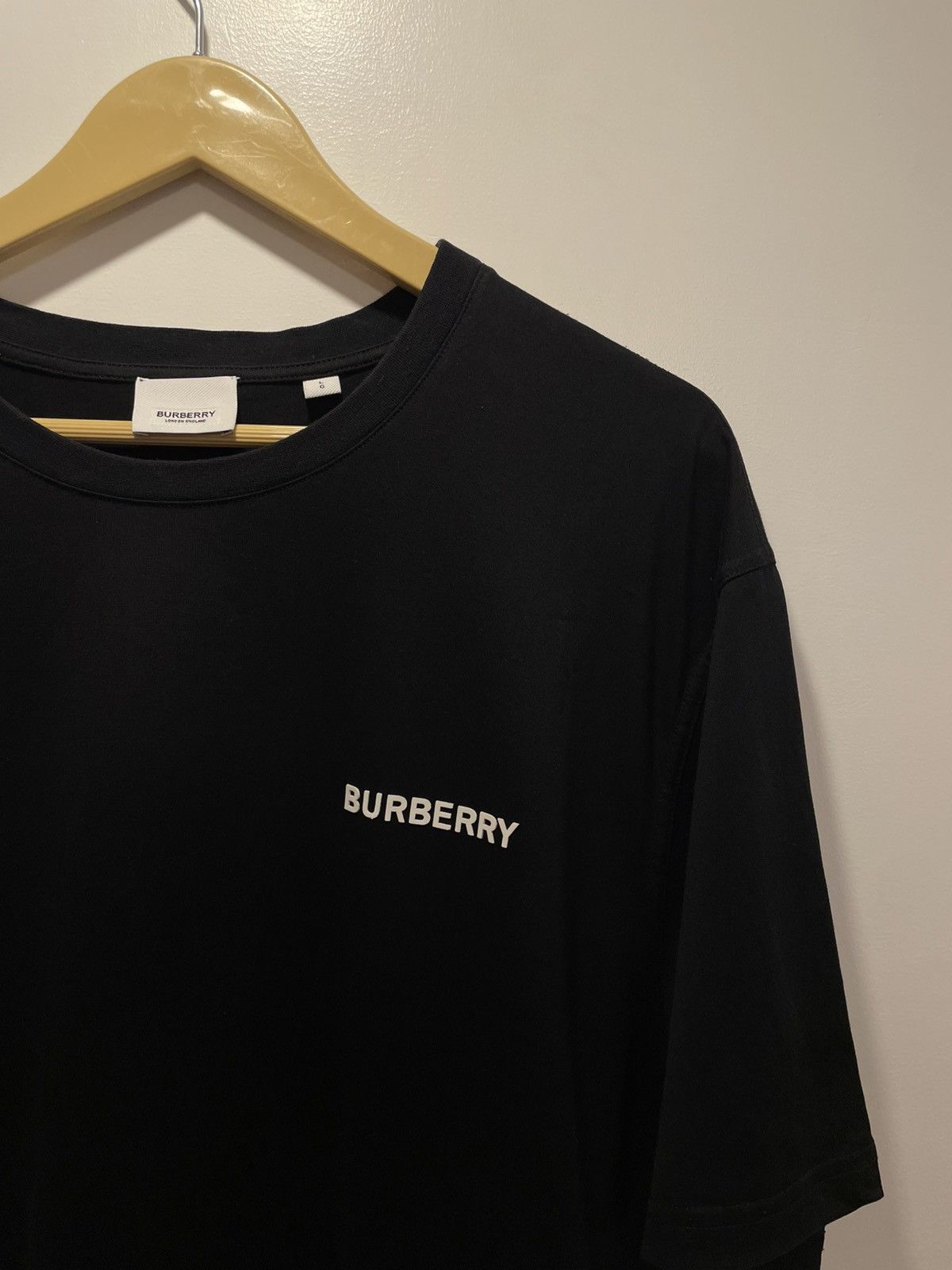 Burberry BURBERRY Monogram Motif Cotton Tee Size US L / EU 52-54 / 3 - 4 Thumbnail