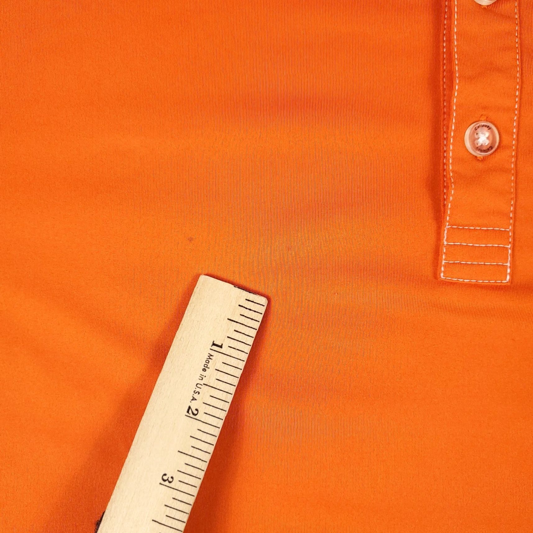 Callaway Callaway Polo Shirt Mens Large Orange Opti Fit Golf Casual Short Sleeve Shirt Polo Mens L Orange Callaway Golf Polo Shirt Size US L / EU 52-54 / 3 - 2 Thumbnail