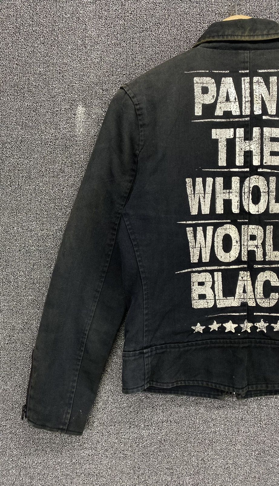 If Six Was Nine Vintage Faust Punk Style Denim Jacket Size S / US 4 / IT 40 - 3 Thumbnail