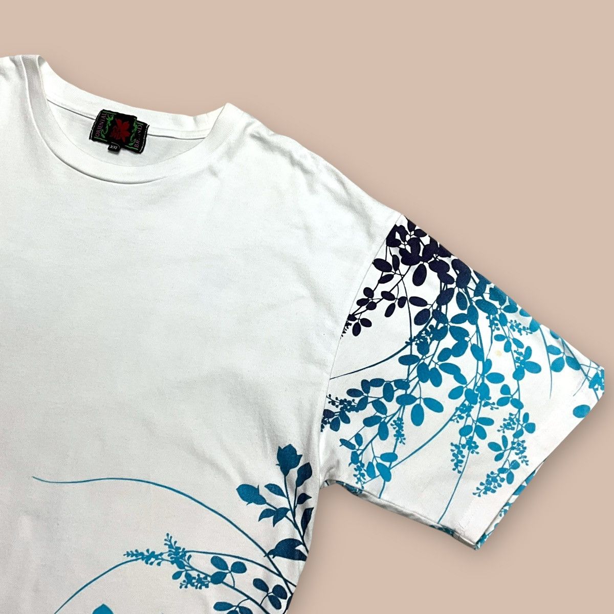 Anime Evangelion x Nishiki x Mark6 x Spear of Longinus White Tee Size US XXL / EU 58 / 5 - 5 Thumbnail