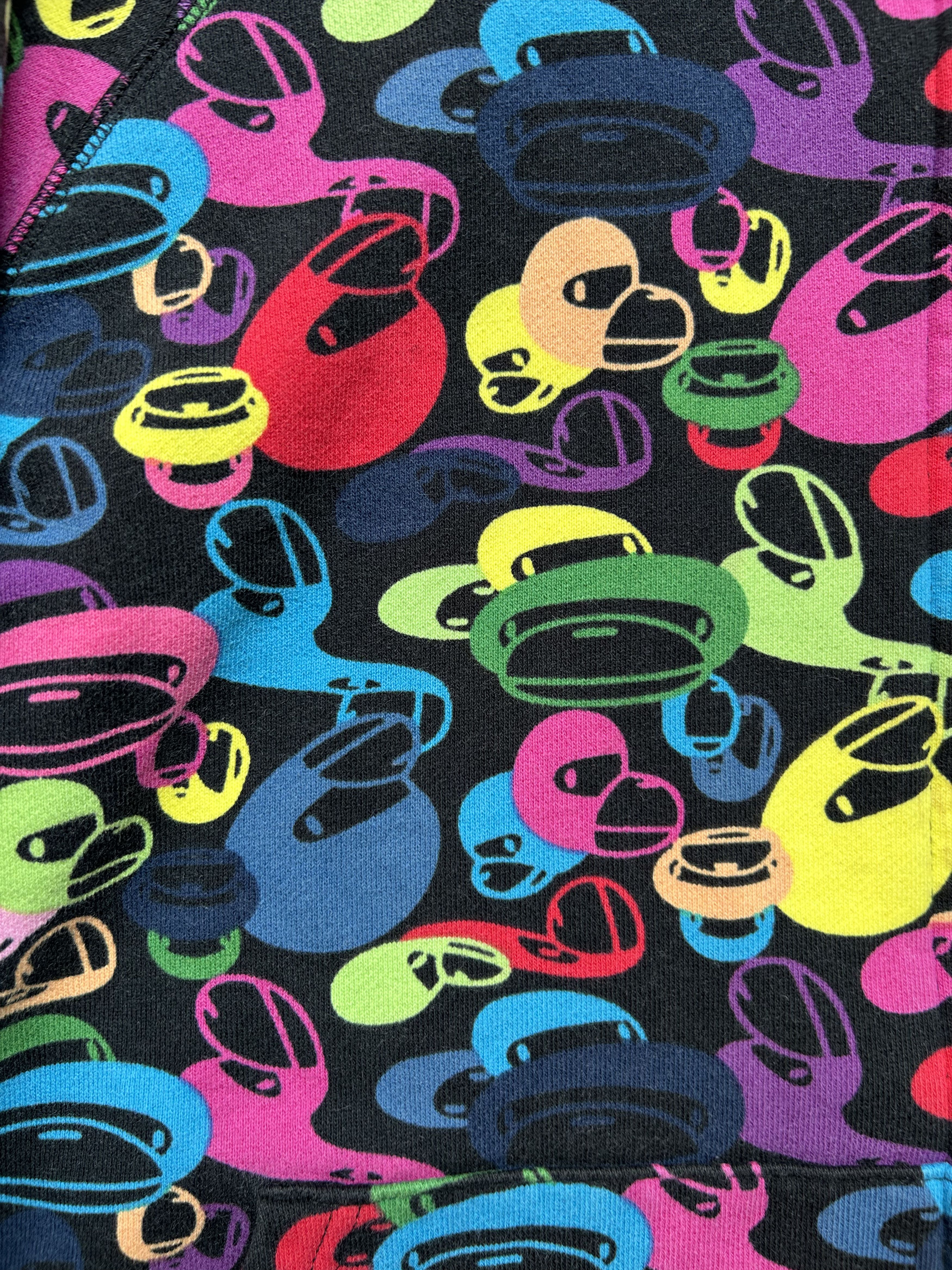 Bape 2007 Baby Milo Multi Face Full Zip Hoodie [Size M] Size US M / EU 48-50 / 2 - 3 Thumbnail