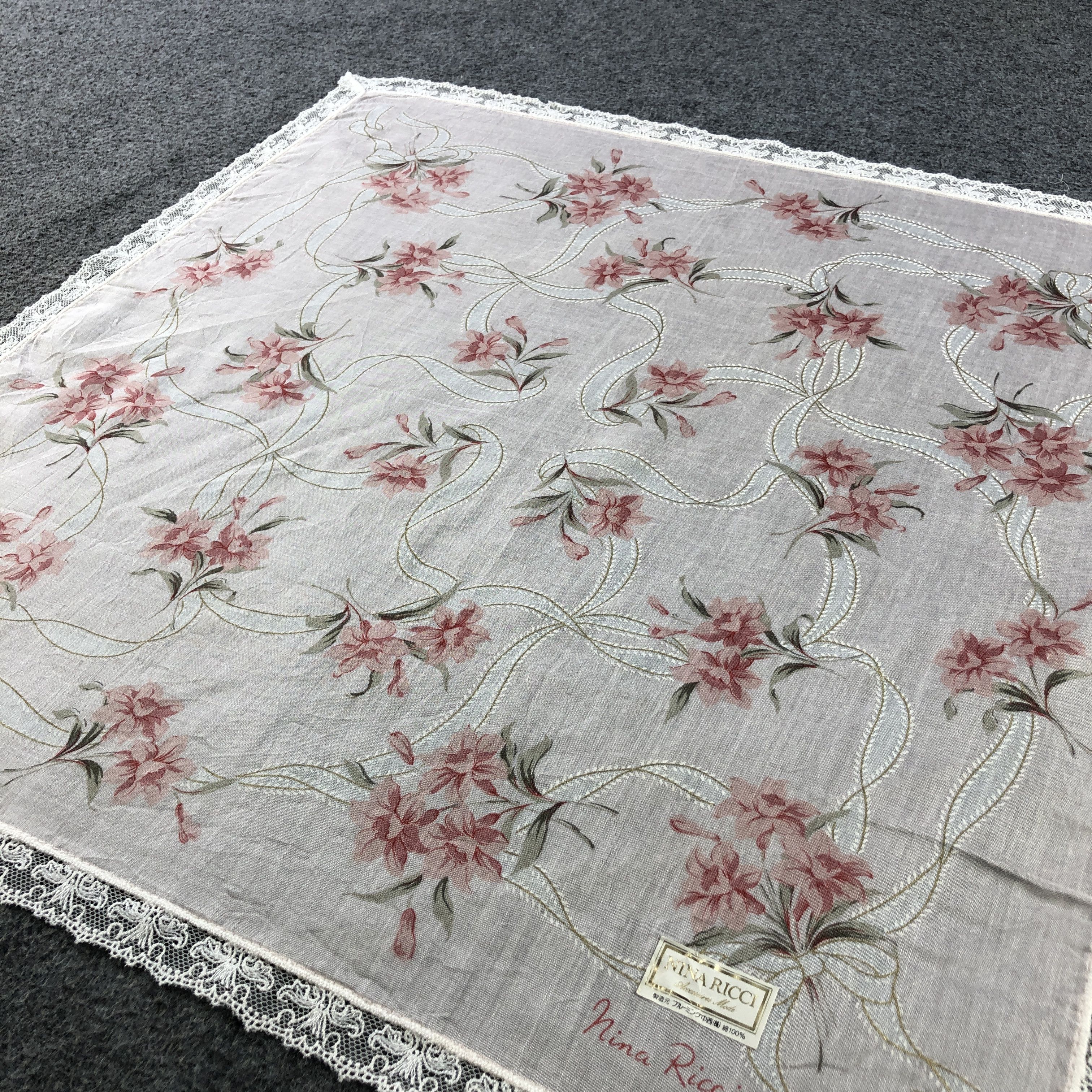 Nina Ricci Nina Ricci Handkerchief Neckerchief Bandana H2363 Size ONE SIZE - 3 Thumbnail