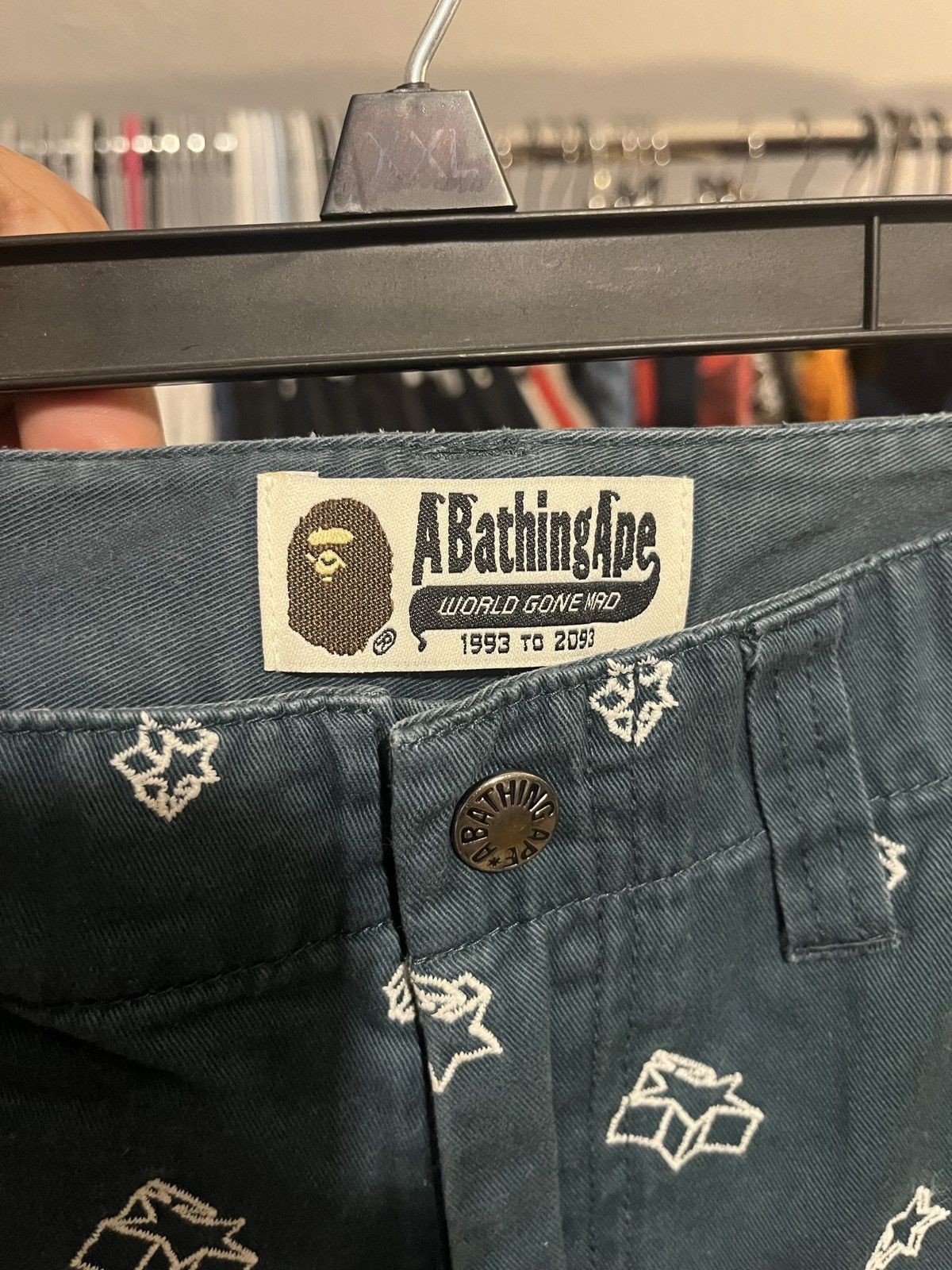 Bape 3D Bape Sta Chino Shorts Size US 32 / EU 48 - 2 Thumbnail