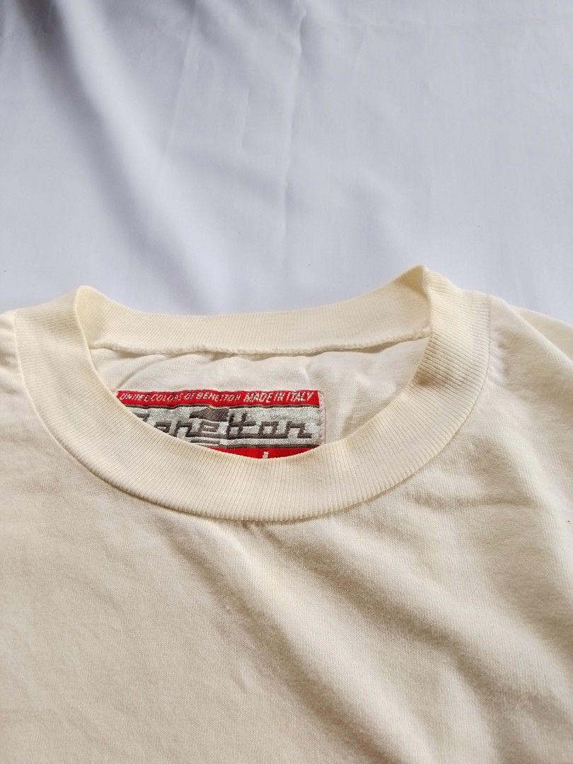 Benetton Vtg Benetton Tee Size US M / EU 48-50 / 2 - 5 Thumbnail