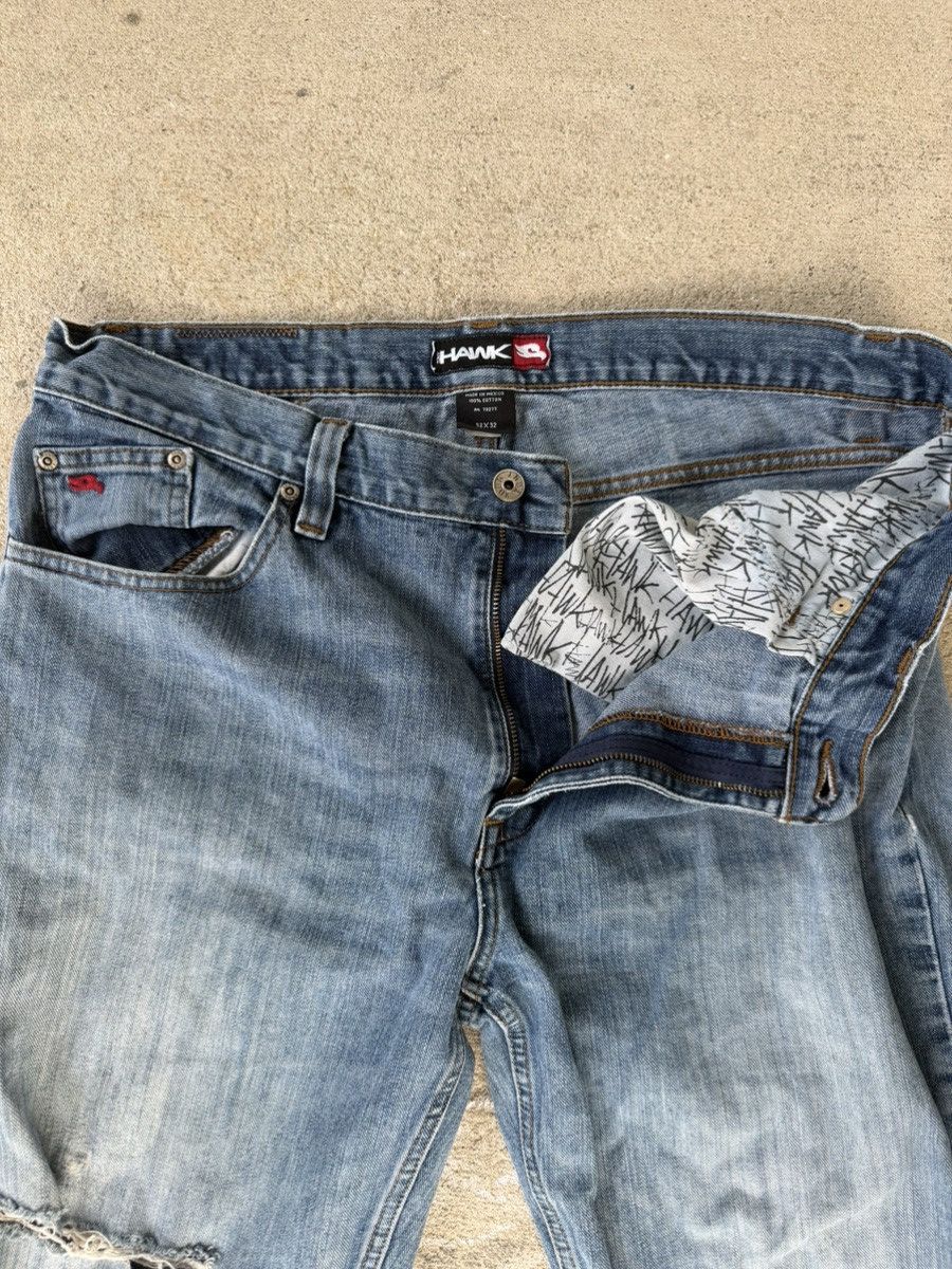 Hawk Vintage Y2K Tony Hawk Skateboarding Jeans Size US 36 / EU 52 - 2 Thumbnail