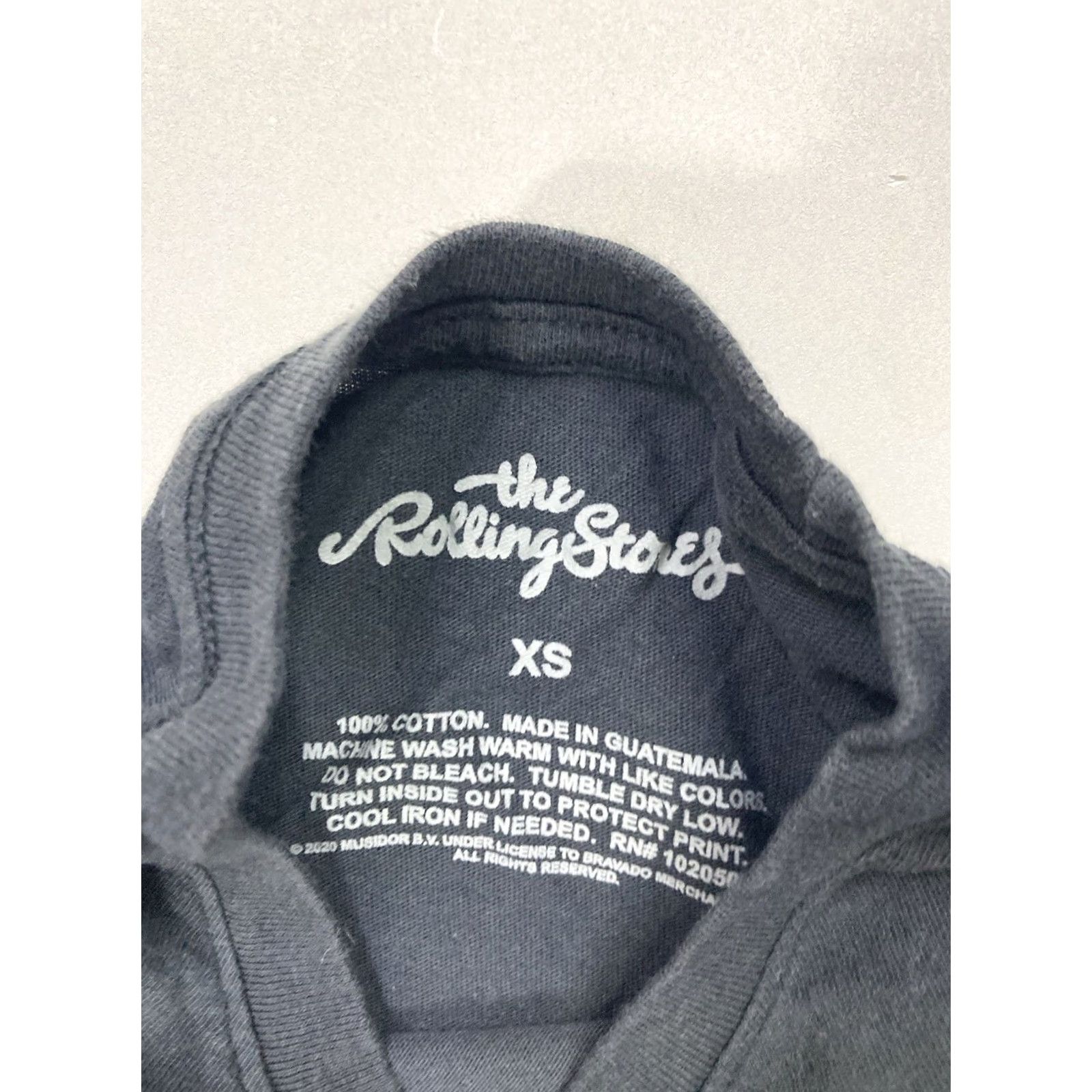 Vintage VINTAGE The Rolling Stones T-Shirt XS Black Womens Graphic Music Retro Merch Short Sleeve Crew Neck Pullover Casual Casual Size XS / US 0-2 / IT 36-38 - 4 Thumbnail