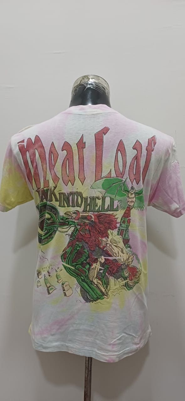 Band Tees VINTAGE 90'S MEAT LOAF BAND SHIRT Size US L / EU 52-54 / 3 - 2 Thumbnail