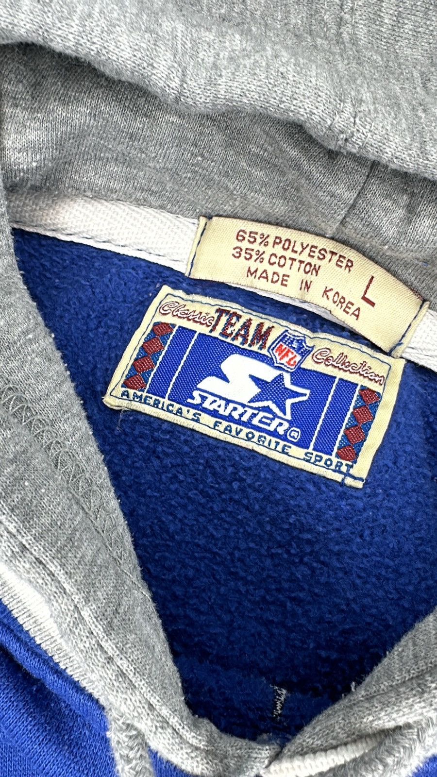 Starter × Vintage Starter dallas cowboys hoodie Size US L / EU 52-54 / 3 - 2 Thumbnail