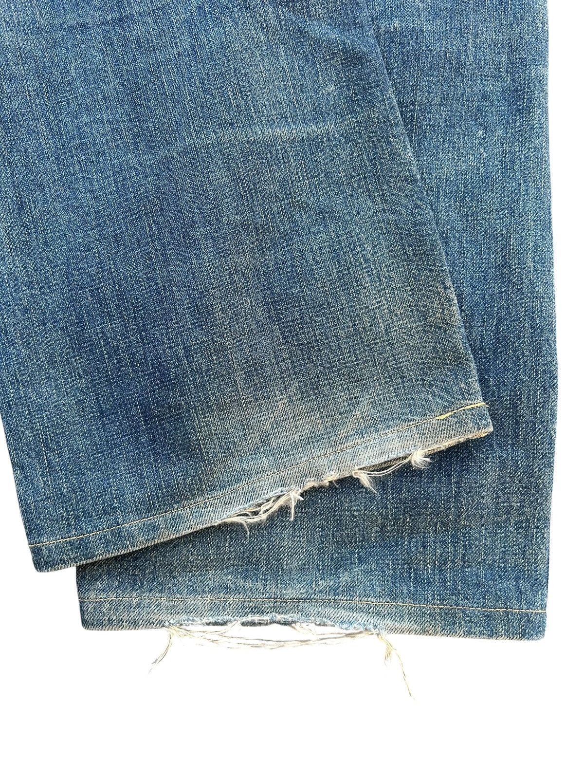 Levi's × Vintage Vintage Levis Selvedge Distressed Rusty MudWash Denim jeans Size US 30 / EU 46 - 9 Thumbnail