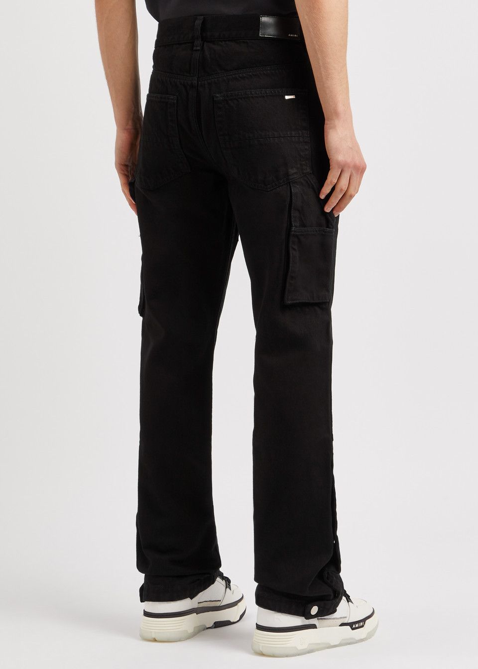 Amiri oc11z0225 Carpenter Straight-Leg Jeans in Black Size US 30 / EU 46 - 3 Thumbnail