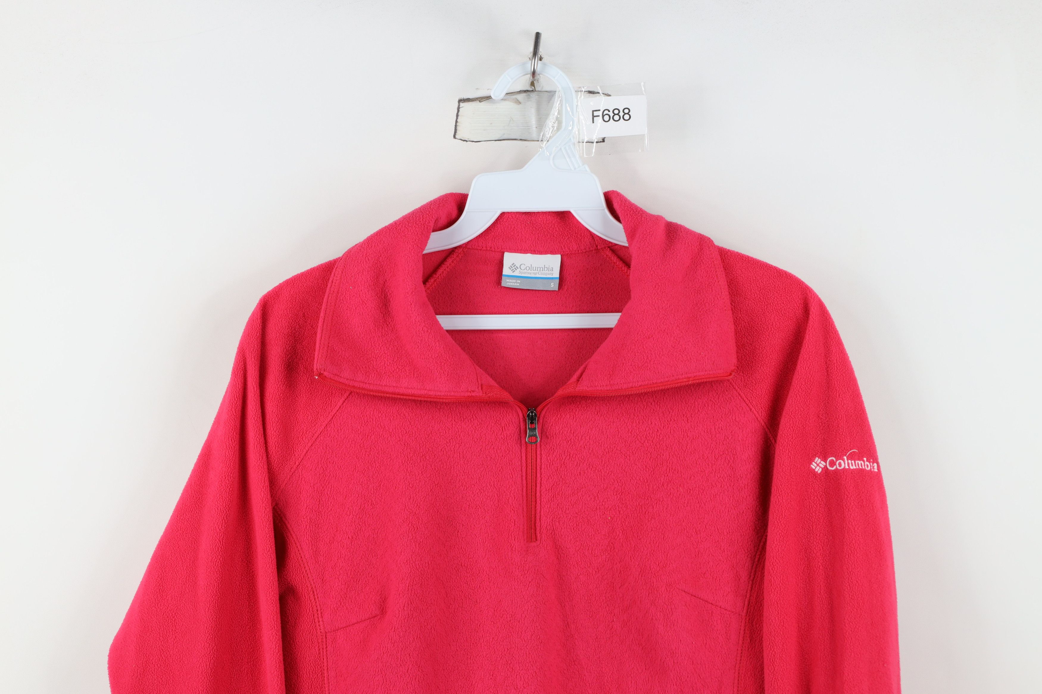 Columbia Columbia Trekking Half Zip Fleece Pullover Sweater Pink Size S / US 4 / IT 40 - 2 Thumbnail