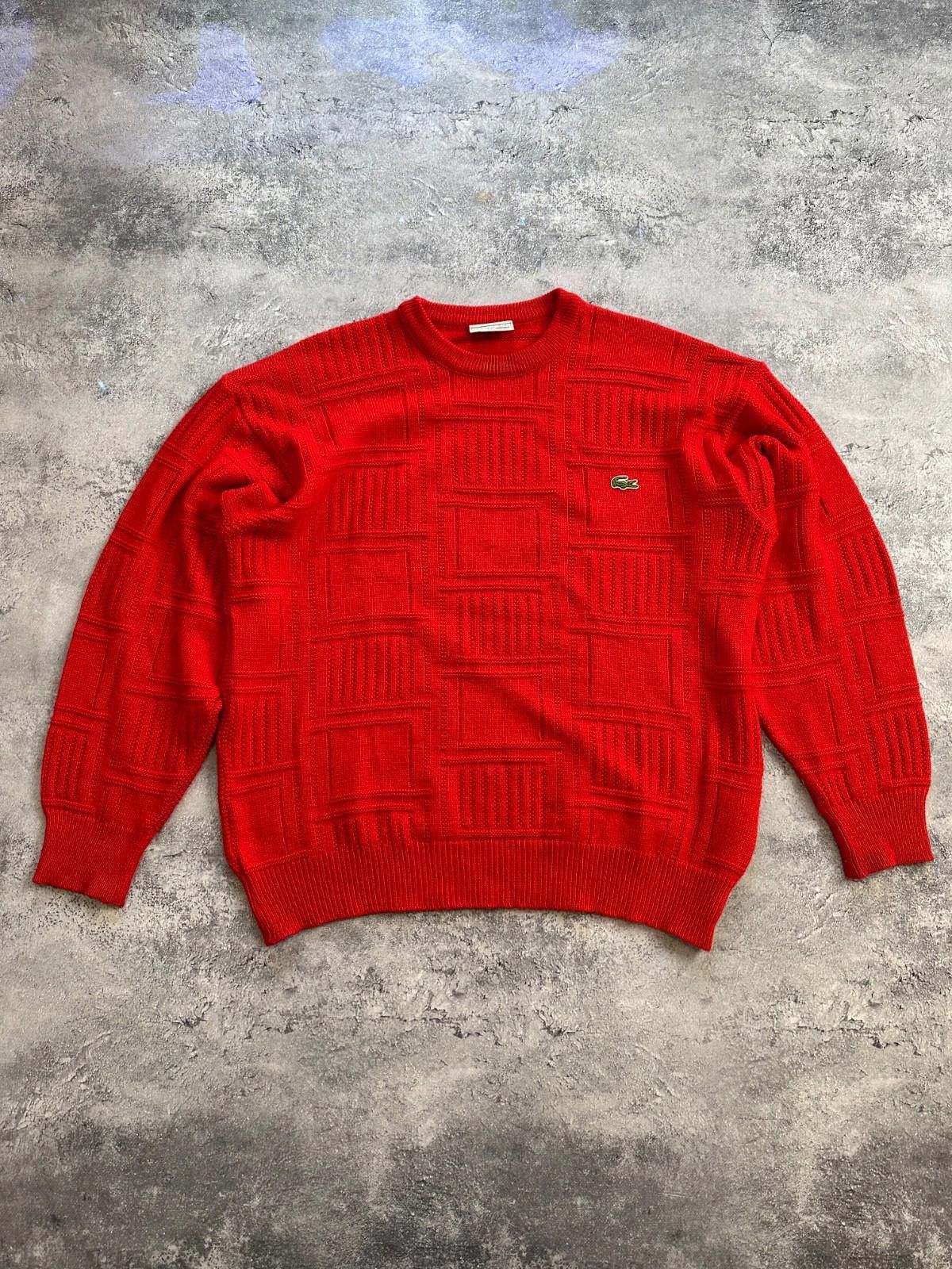Lacoste Vintage 90s Lacoste Sweater Wool Knitwear Sz 5 Size US L / EU 52-54 / 3 - 1 Thumbnail