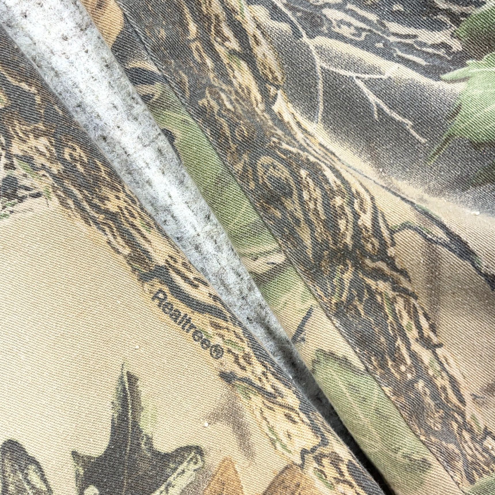 Realtree VINTAGE Realtree Camo Cargo Pants Men 36x30 Baggy 90s Y2K Faded Loose Fit Camouflage Cargo Pants Mens Brown Regular 5-Pocket Style Jeans Size US 36 / EU 52 - 4 Thumbnail