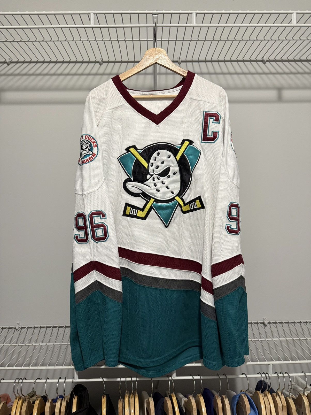 Mighty Ducks Charlie Conway Hockey Jersey