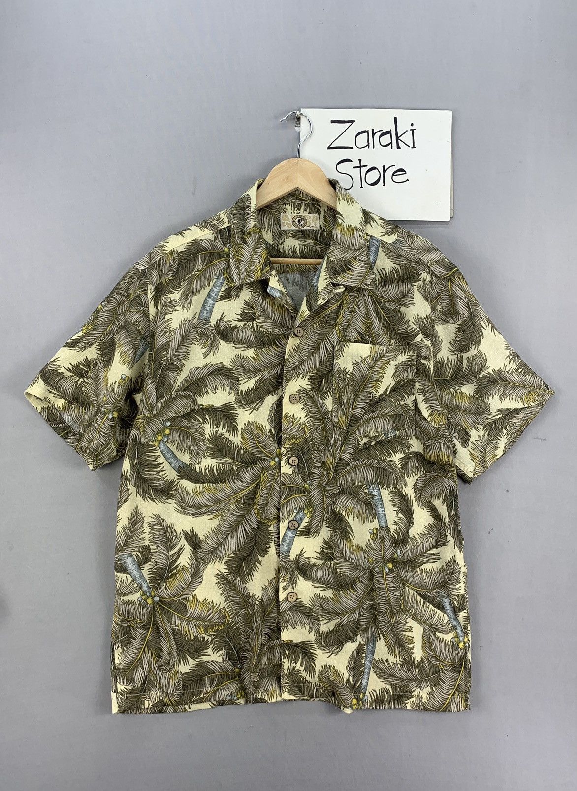 Japanese Brand Vintage Japanese Gang Buster Full Print Hawaiian Shirt Size US L / EU 52-54 / 3 - 1 Thumbnail