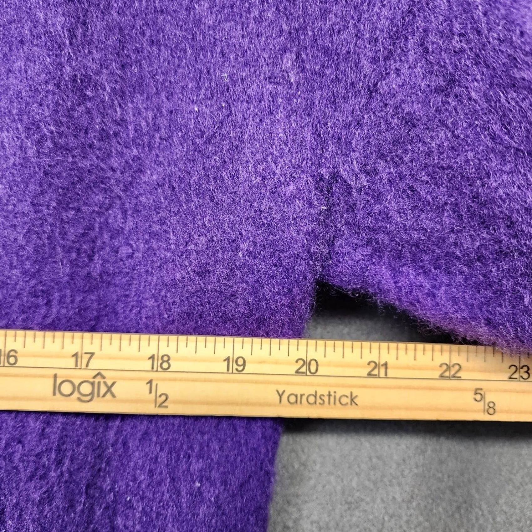 Missoni VINTAGE Missoni Donna Womens Coat Overcoat Long Purple Wool Mohair Blend Italy PROJECT Ladies Womens Middle Length 2000s Size M / US 6-8 / IT 42-44 - 7 Thumbnail