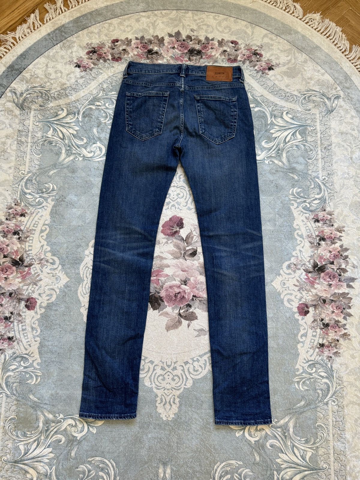 Edwin Edwin blue ED-80 Slim tapered denim jeans pants Size US 29 - 12 Thumbnail