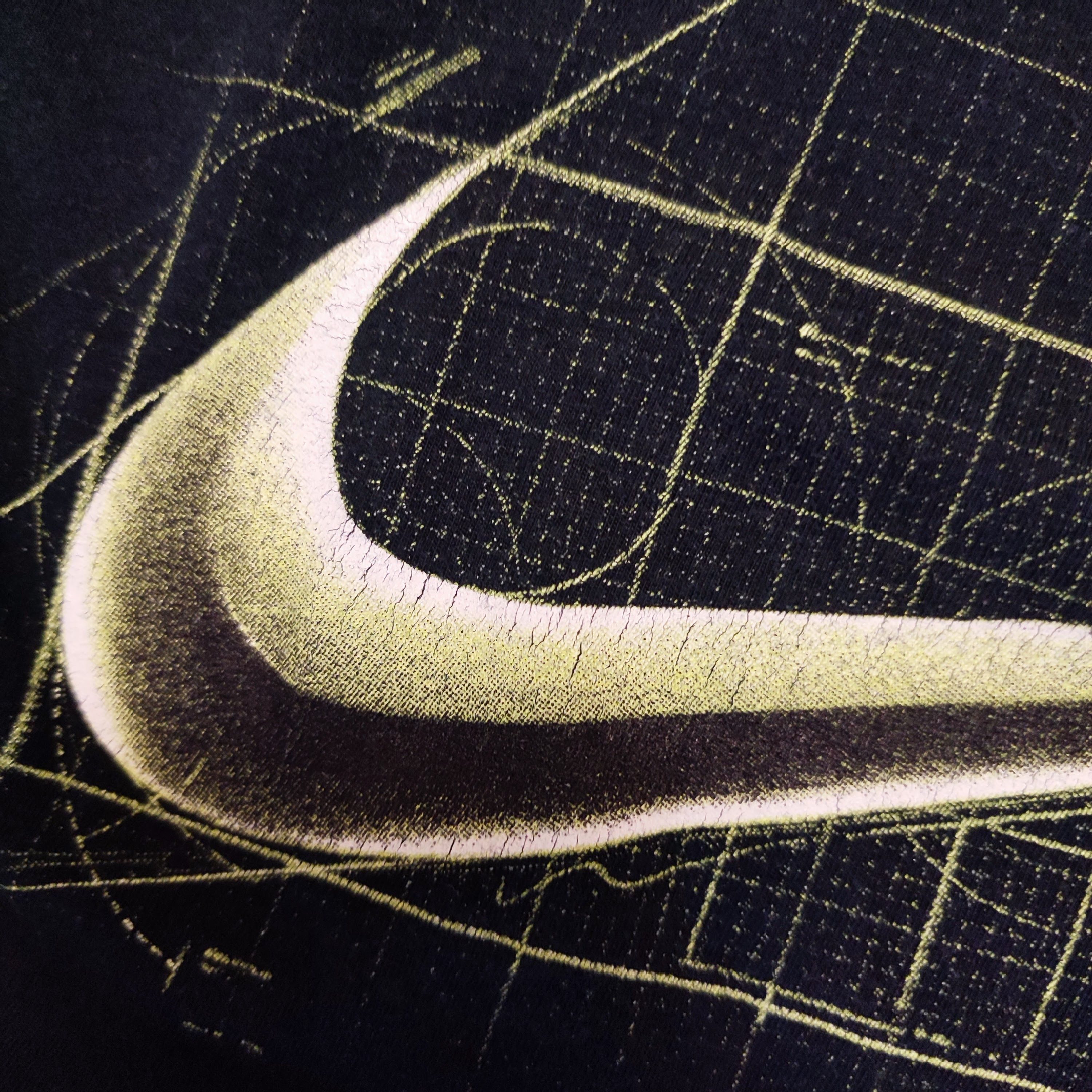 Nike RARE Y2K Vintage Nike “Matrix” Logo Print T-Shirt Size US M / EU 48-50 / 2 - 2 Thumbnail