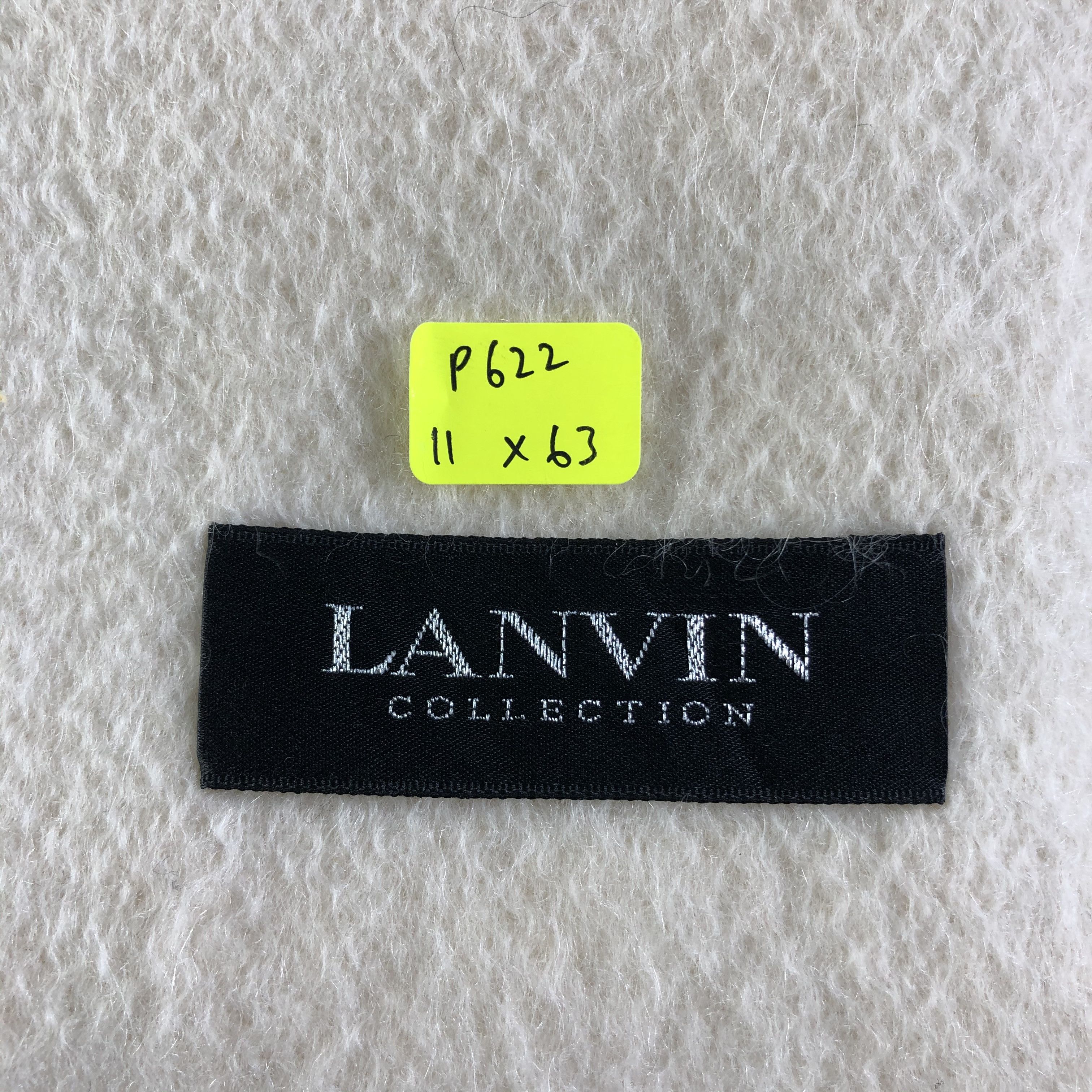 Lanvin Lanvin Cashmere Scarf / Muffler / Neckwear P622 Size ONE SIZE - 9 Thumbnail