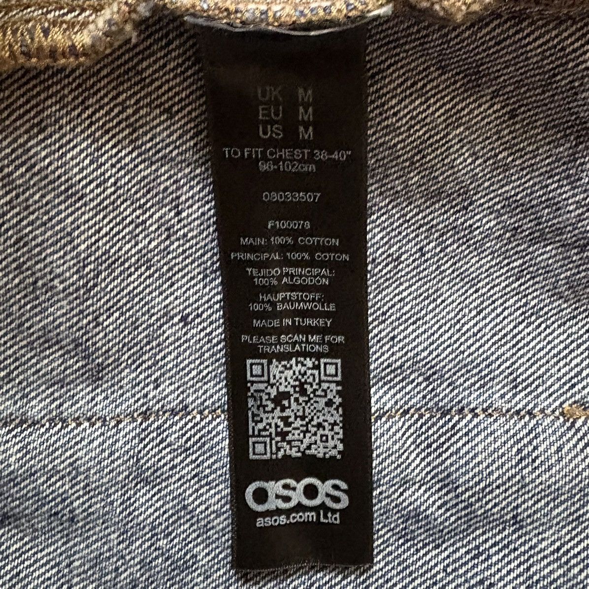 Asos Asos Denim Fisherman Utility Vest Size US M / EU 48-50 / 2 - 5 Thumbnail