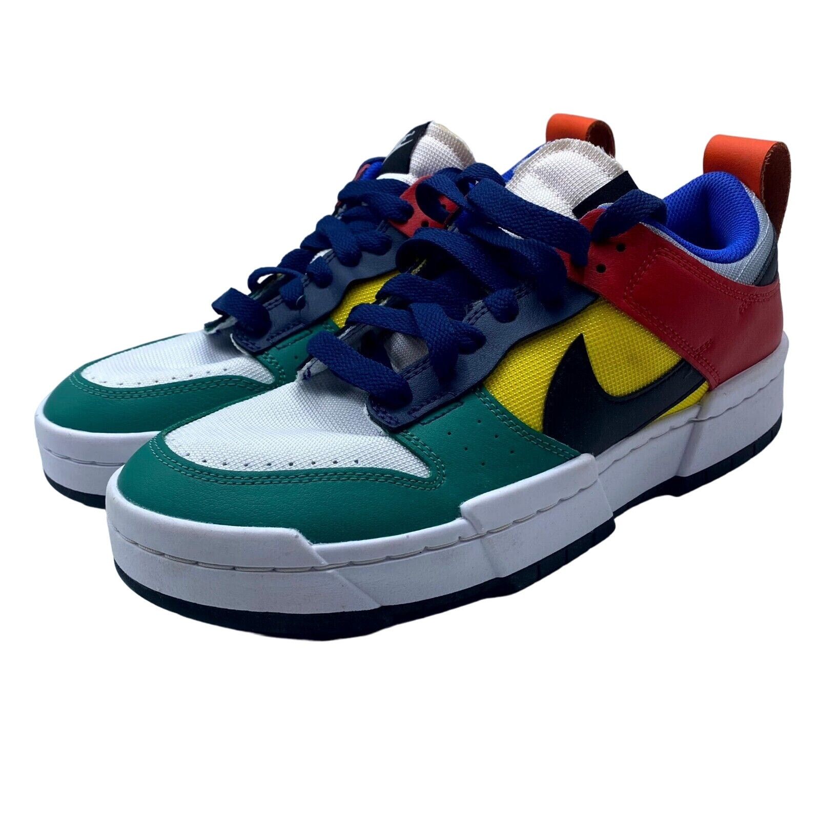 Nike NEW Nike Dunk Low Disrupt Sneaker White Green Red CK6654-004 Size US 11 / IT 41 - 1 Thumbnail