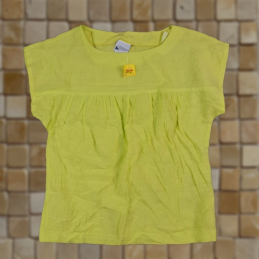 Vintage VINTAGE Lime Lightweight Preppy Pullover Neon Women's Size S Retro T Shirt Top Size S / US 4 / IT 40 - 1 Thumbnail