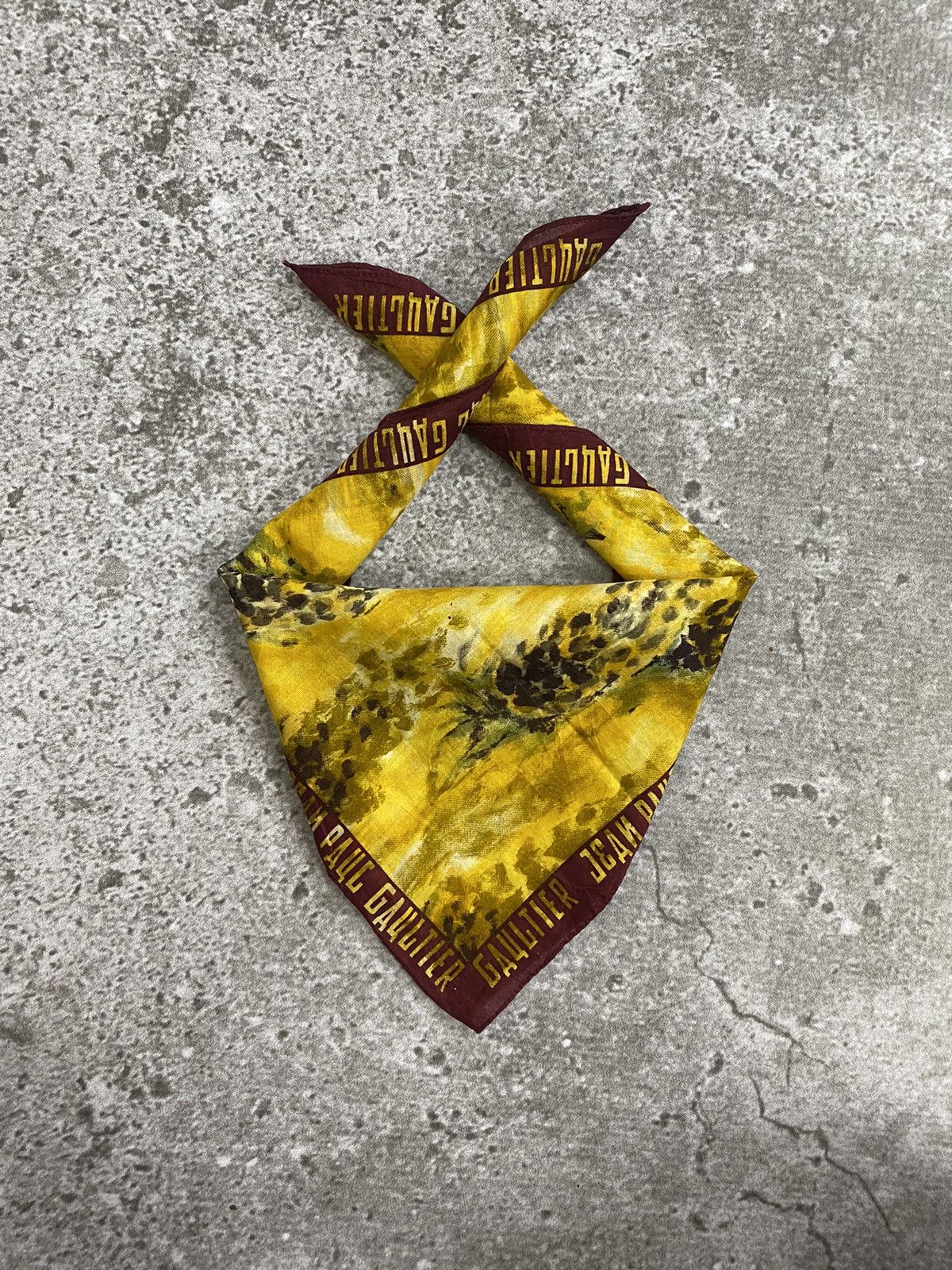Jean Paul Gaultier Handkerchief / Bandana / Neckerchief